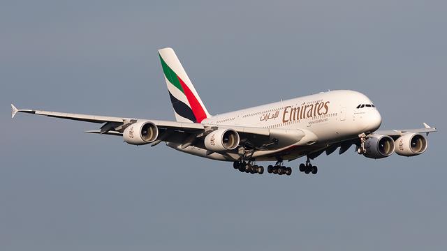 A6-EEA:Airbus A380-800:Emirates Airline
